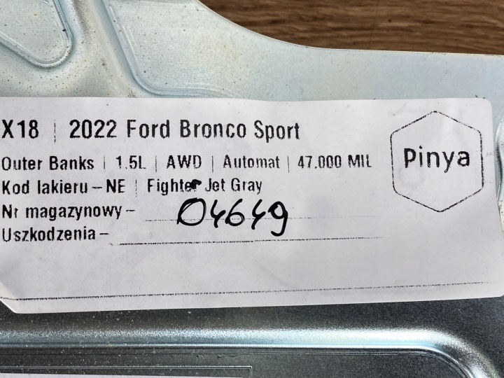 фото №6, Корпус крепление держатель ford bronco sport 2020+ втулка стабилизатора kuga mk3 usa