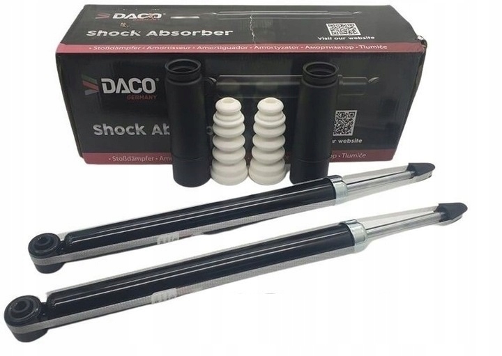 фото №1, 2x амортизатори зад do vw polo 9n 6r + osł відбійники