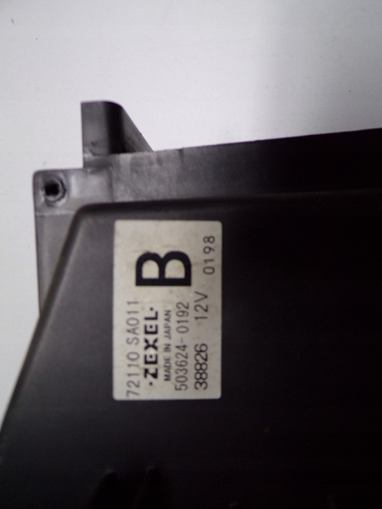 фото №16, Subaru forester ii sg 2005r обігрівач вентилятор двигунчик вентилятор