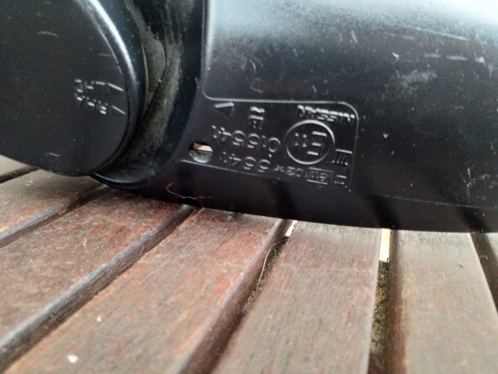 фото №12, Зеркало внешние nissan almera n16 2000 оригинал европа 3 pin l/p