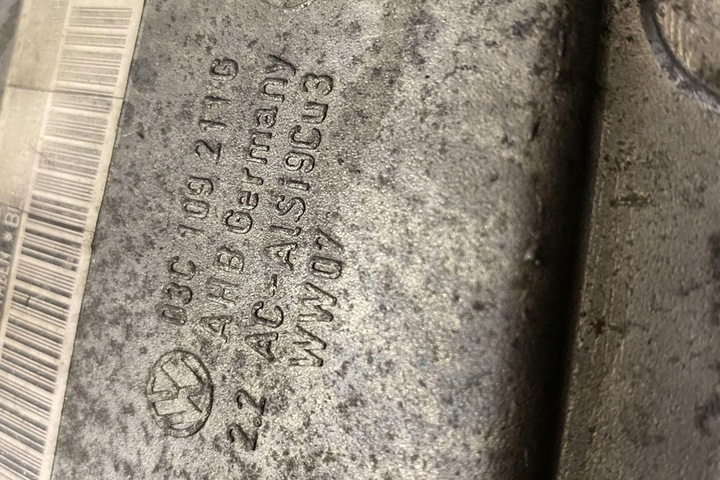 фото №8, Захист ланцюга розподільний вал vw golf vi варіант aj5 03c109211g 1.6l бензин