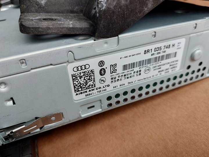 фото №6, Audi a5 навігація мультимедіа 8r1035748h 3g mmi опт