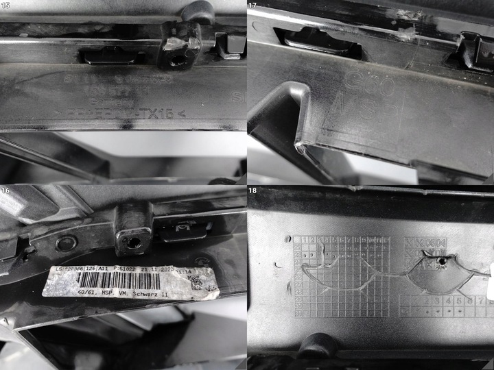 фото №13, Bmw 5 g60 g61 м-пакет msp 23- бампер бампер + решётка + планка перед pdc