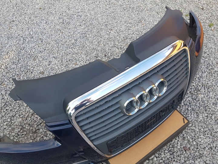 фото №9, Бампер перед / audi a6 c6 - дорестайлинг 2004-2008 / lz5d - хороший - комплектный