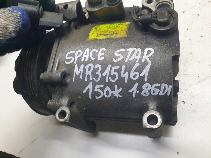 фото №6, Компрессор кондиционера mitsubishi space star 1.8 gdi mr315461