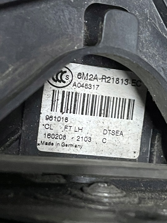 фото №5, Ford mondeo mk4 замок двері лівий перед європа 6m2a-r21813-ec