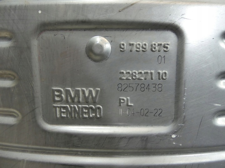 фото №7, Mini f54 f60 jcw all4 глушник вихлоп фільтр частинок 9799875 8689393 po 13km!