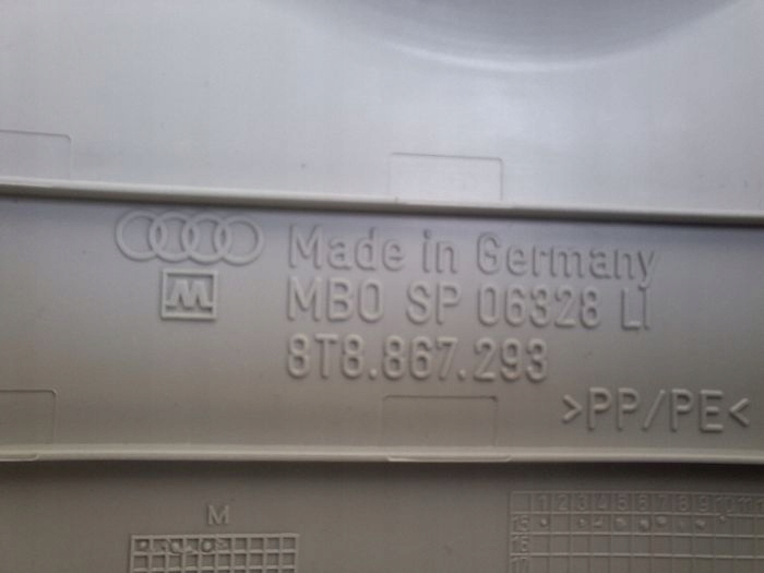 фото №7, Audi a5 8t sportback рестайлинг защита стойка обивка интерьера