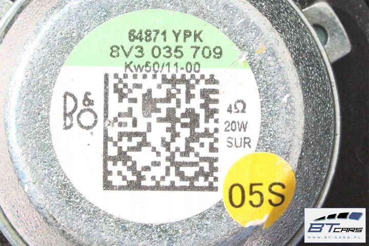 фото №7, Audi a3 sportback динамики + усилитель bao 8v bang olufsen 8v0035465 8v0