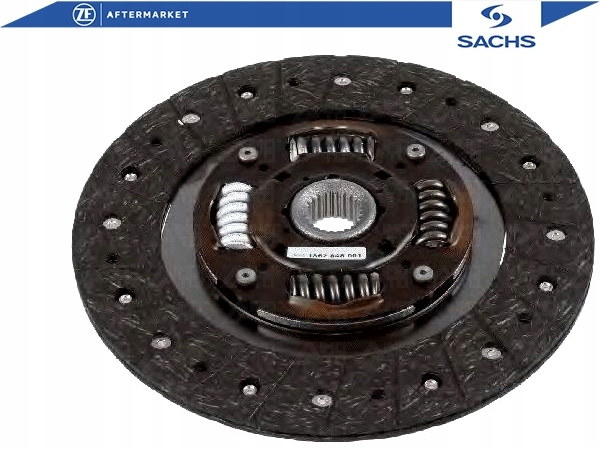 фото №2, Sachs диск сцепления 225mm полный профиль subaru
