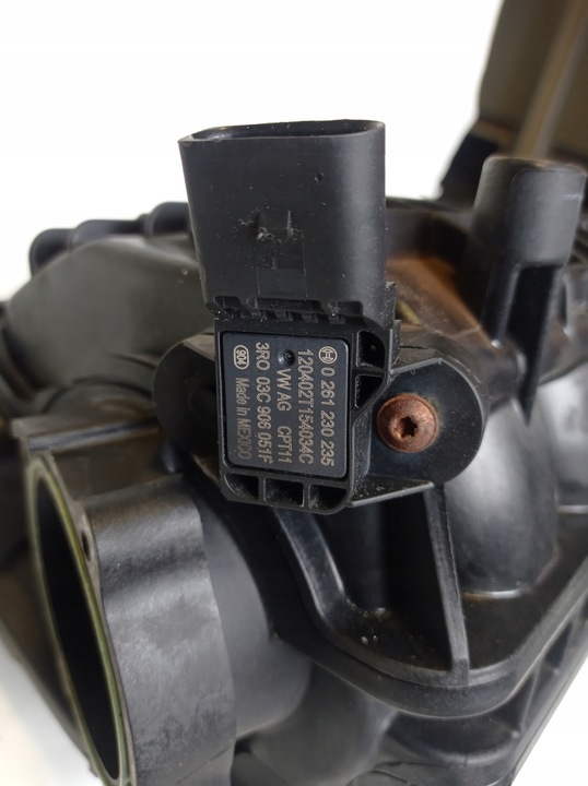 фото №10, Колектор всмоктуючий vw 2.5 cbt jetta 5c usa 07k133201k