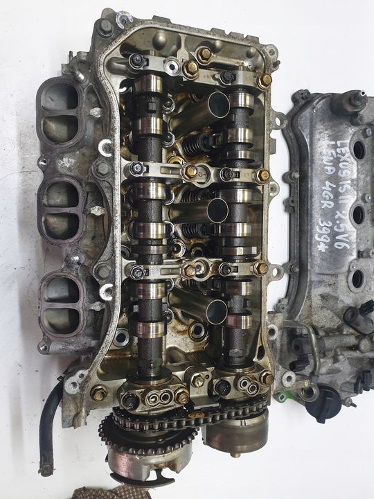 фото №6, Головка левая двигателя lexus is ii 2.5 v6 4gr