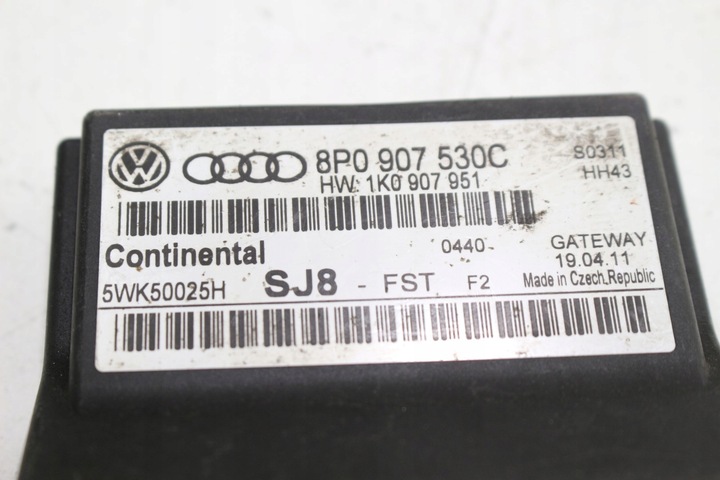 фото №6, Модуль блок керування шлюз 8p0907530c audi tt 8j