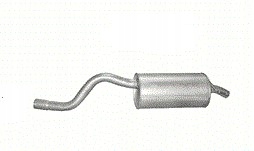 фото №1, Глушник кінцевий renault twingo ii poj.1,2 turbo +1,5 dci