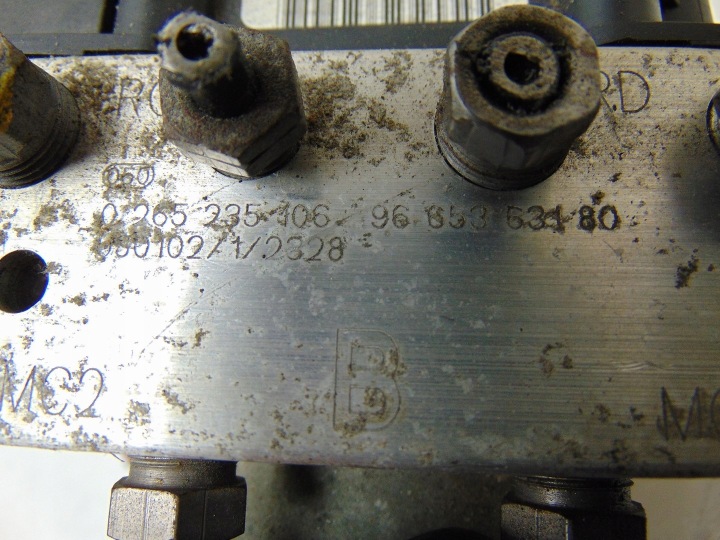 фото №9, Блок управления abs блок управления  peugeot 308 i 1.6 hdi 9665363180 0265235106