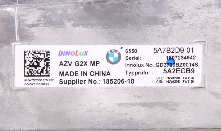 фото №5, Bmw g20 g21 g22 g23 g26 m3 m4 спидометр монитор экран дисплей 5a7b2d9