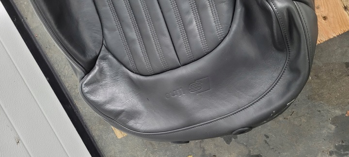 фото №7, A6 c7 4g сиденье кожа обшивка правая правые перед sline a7 4g