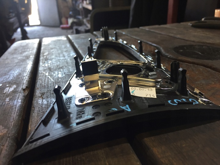 фото №8, Audi a6 c7 планка двері правий зад дерево 4g0867420