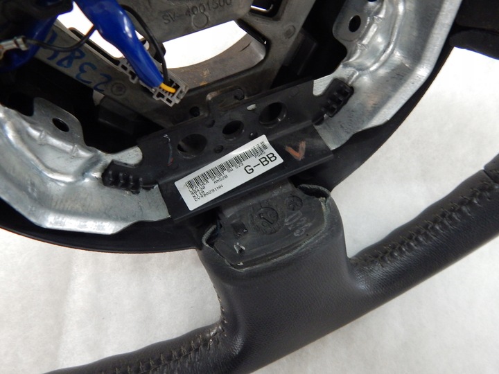 фото №11, Nissan micra k12 p. рестайлінг - кермо шкіра mult