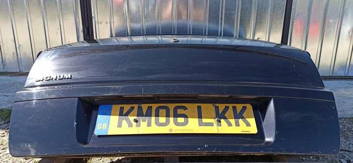 фото №6, Кришка задня opel signum чорна z20r оригінал лак