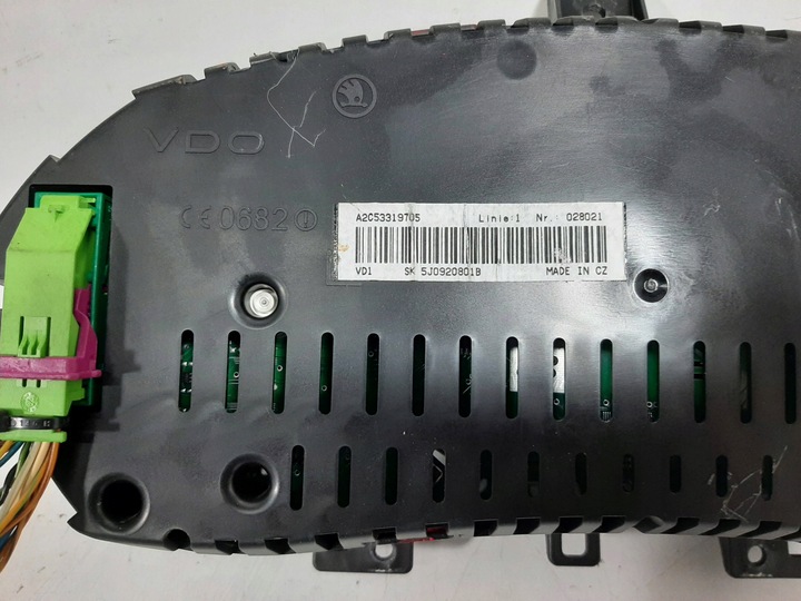 фото №9, Skoda fabia ii 1.4 16v hb 5d блок керування двигуна набір 03c906024b bsi ключ