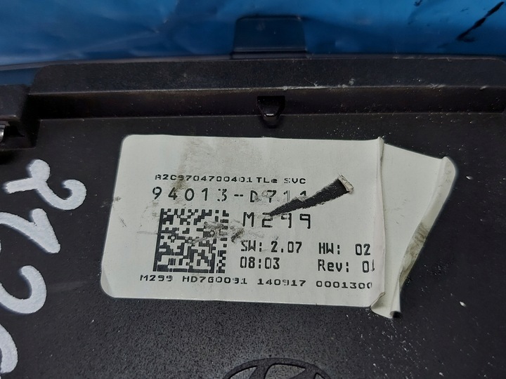 фото №12, Спидометр манометр hyundai tucson 1.6 tgdi 94013d714