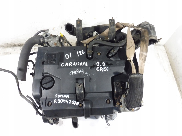 фото №9, Двигун стійка j3 турбонагнітач turbo kia carnival 2.9 crdi