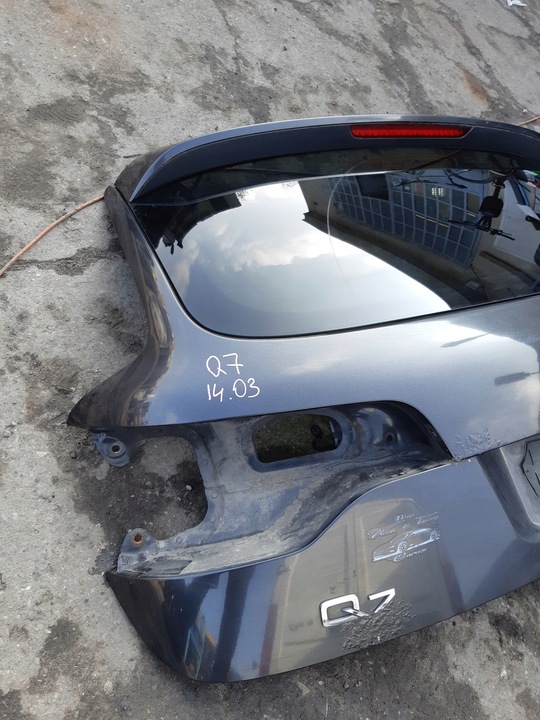 фото №10, Audi q7 4l крышка зад задняя стекло тонированная крышка багажника