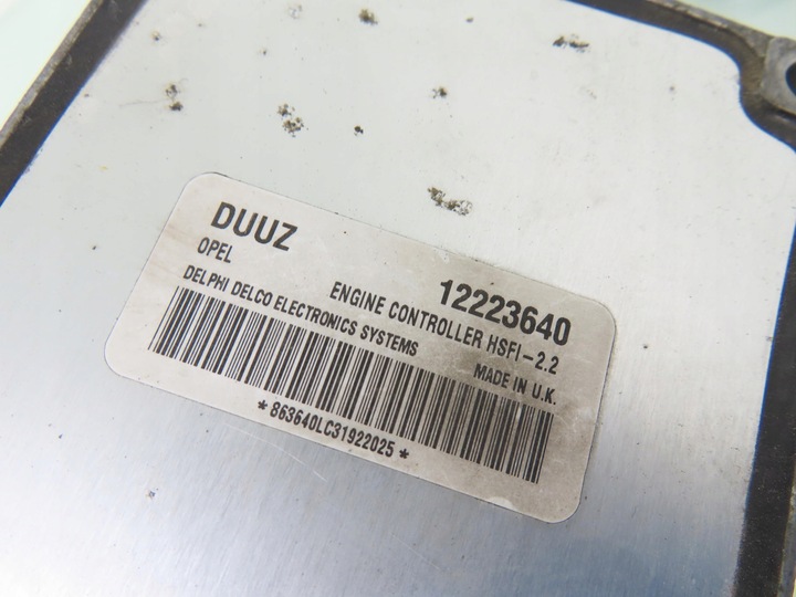 фото №8, Замок зажигания блок управления opel vectra c 1.6 12223640 13159801bq 13132475gl
