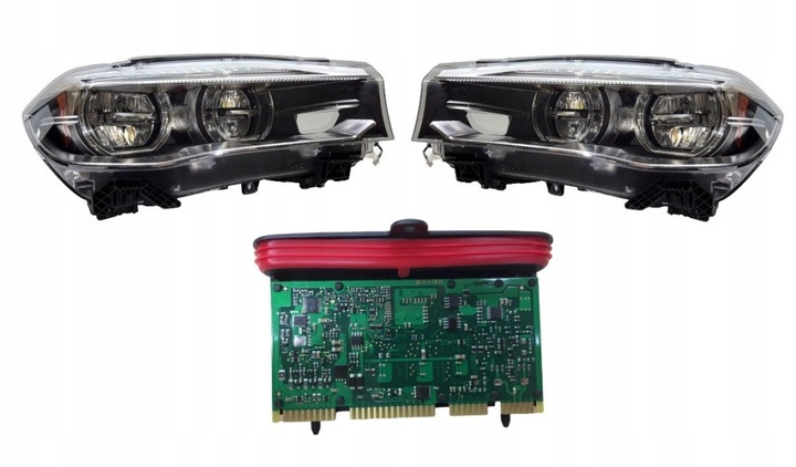 фото №8, Кассета лампа адаптивный led ксенон ксенон 7440880 do bmw seria x6 f16 m f86