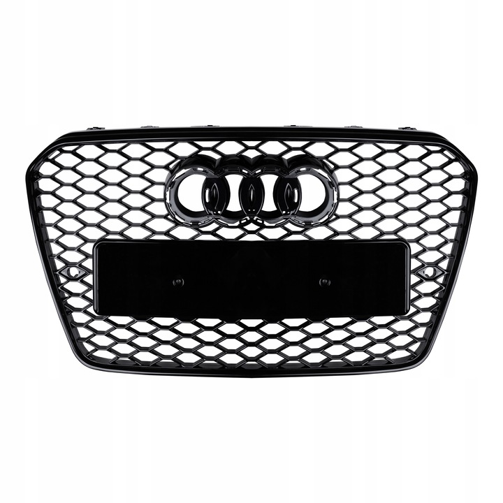 фото №3, Audi a5 b8 rs5 решітка середня rs вигляд + знак rs5