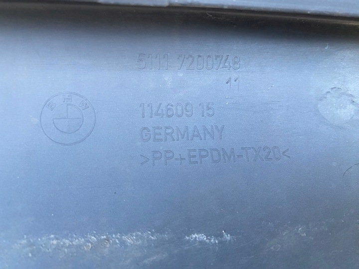 фото №13, Бампер перед bmw 5 gt f07 оригінал ні клеєний