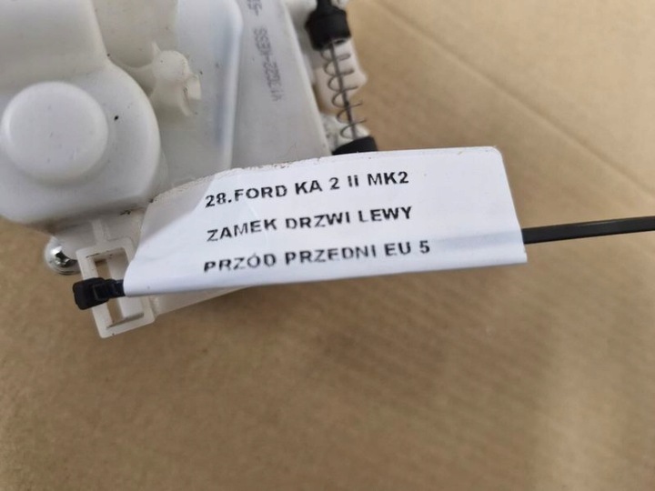 фото №8, Ford ka 2 ii mk2 замок двері лівий перед переднє eu 5pin 51794370