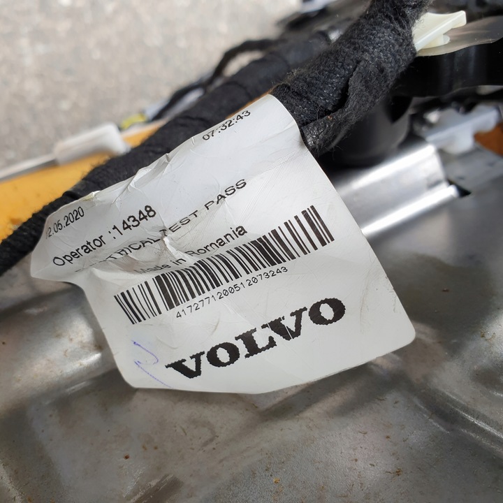 фото №10, Сиденье подушка безопасности левый перед водителя volvo xc40 xc-40 кожа алькантара оригинальный номер