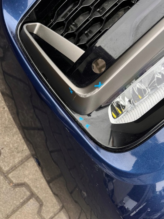 фото №10, Бампер перед передний bmw x3 g01 x4 g02 m набор цвет c1m