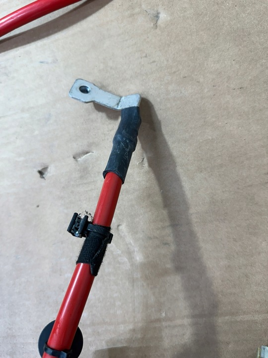 фото №10, Клема піротехнічна, плюсова шланг плюсовий, plus, кабель mercedes w205 des