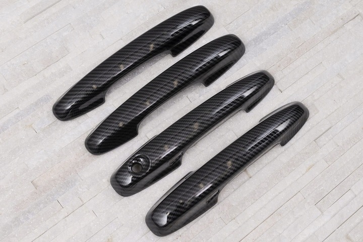 фото №12, Ford focus mk4 iv 2018+ накладки карбон na ручка з датчиком