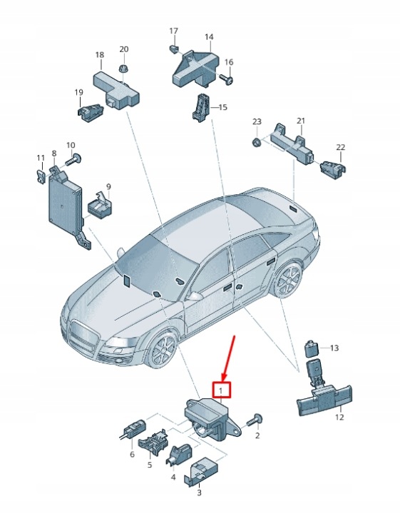 фото №9, Audi q7 4l ignition lock 4f0910132c