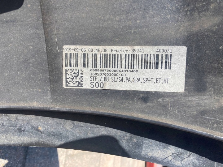 фото №13, Audi a4 s4 b8 8k s line рестайлинг бампер передний 170001
