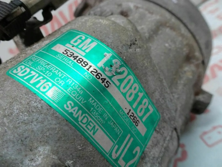 фото №6, Opel zafira / zafira family компресор / компресор кондиціонера a/c 2.2 2006