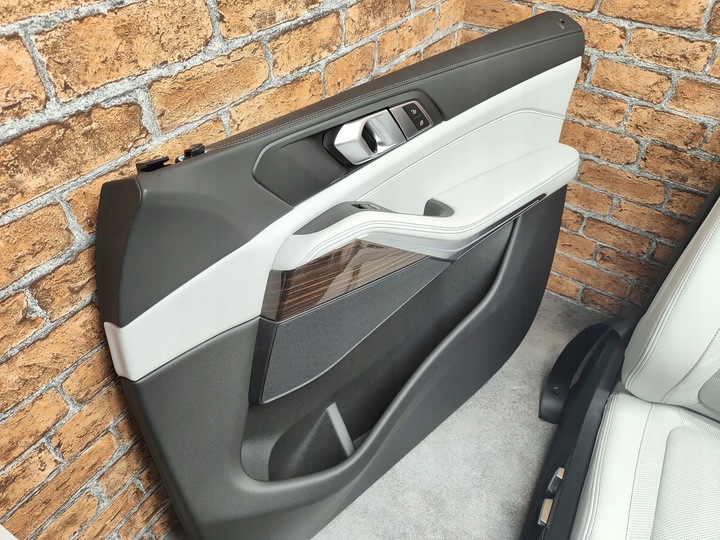 фото №9, Bmw x5 g05 lci обивка сиденья обшивки m набор sport silverstone европа