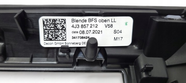 фото №13, Dekor панелі audi e-tron gt 4j3857212 v58