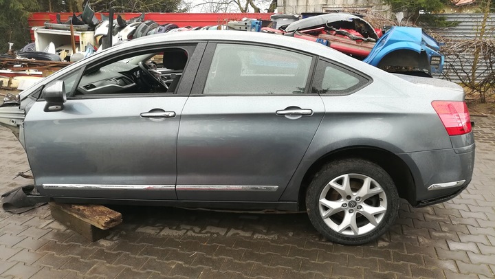 фото №6, Двері лівий зад скло citroen c5 iii x7 2009r kthb