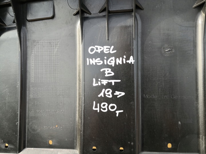 фото №11, Opel insignia b рестайлинг 19- плита защита pod бампер