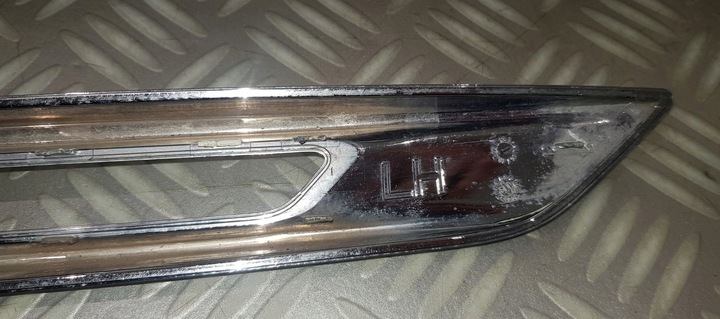 фото №11, Jaguar xj x351 планка накладка ліва хром крила лівий перед передня