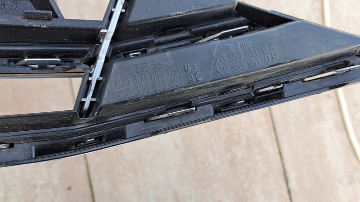 фото №15, Vw passat b8 рестайлінг r-line решітка радіатора