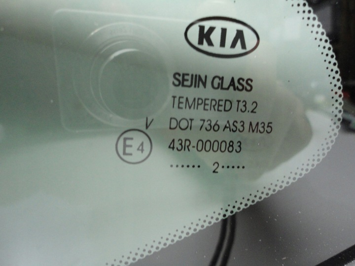 фото №3, Kia pro ceed ii скло кузовна лівий зад 2012-