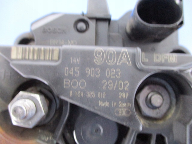 фото №5, Seat arosa 1.4tdi генератор 90a 0124325012 тест