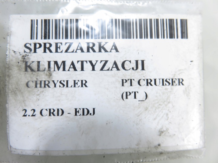 фото №7, Компресор кондиціонера chrysler pt cruiser 2.2 crd