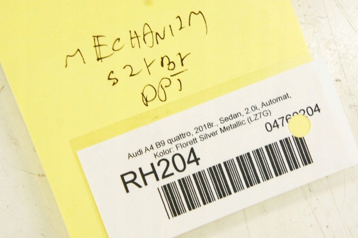 фото №6, Rh204 audi a4 b9 механизм стёкла правый зад 8w0839462